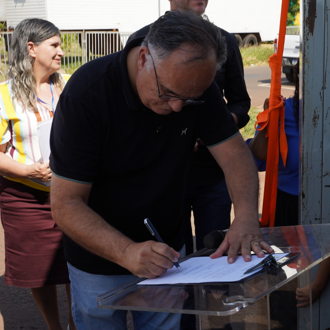Sarandi inicia construção da nova Escola Municipal Yoshio Hayashi